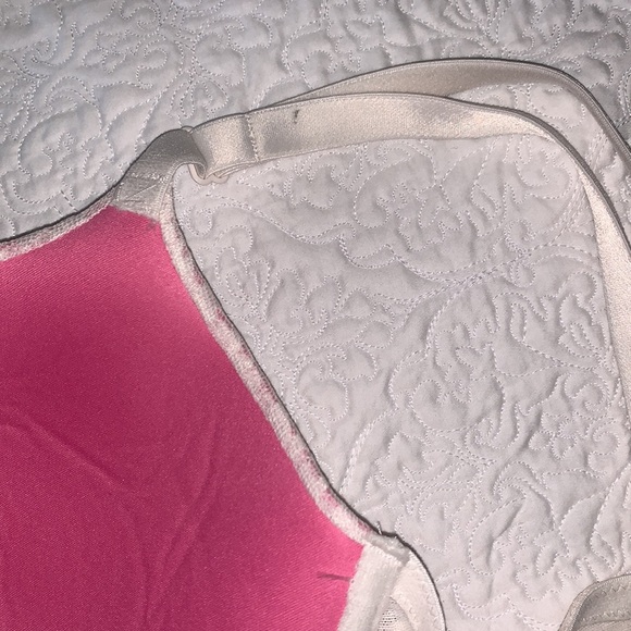 pink wear everywhere t-shirt lightly lined bra - Picture 8 of 8